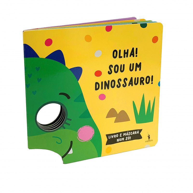 Desenrola os Dinossauros - Rolo de Colorir - Passarinho-Lobo