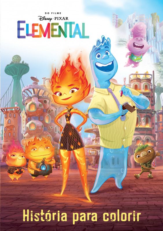 Livro Infantil 100 Atividades Disney Pixar Colorir Desenhar Jogos Diversos  Pintar