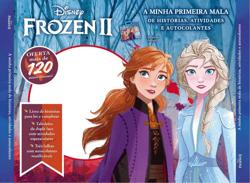 Frozen 2 - A minha Primeira Mala de Histórias, Atividades e Autocolantes