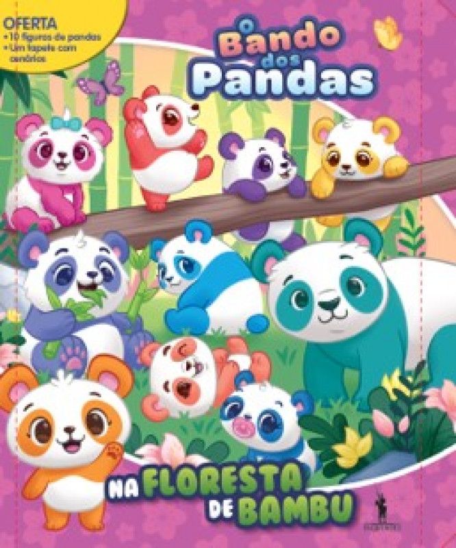 Busy Book - O Bando dos Pandas- Na Floresta de Bambu