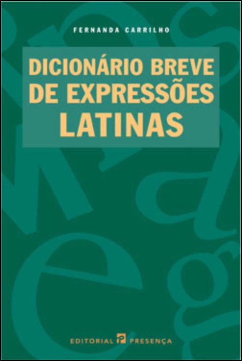 Dicionário Breve de Expressões Latinas