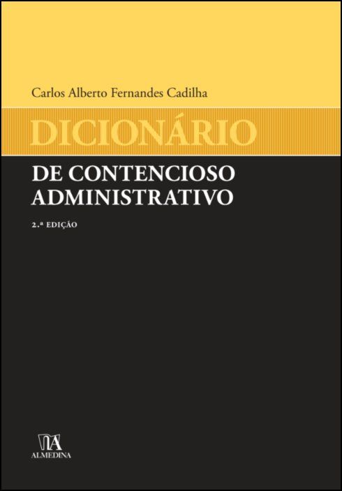 Dicionário de Contencioso Administrativo