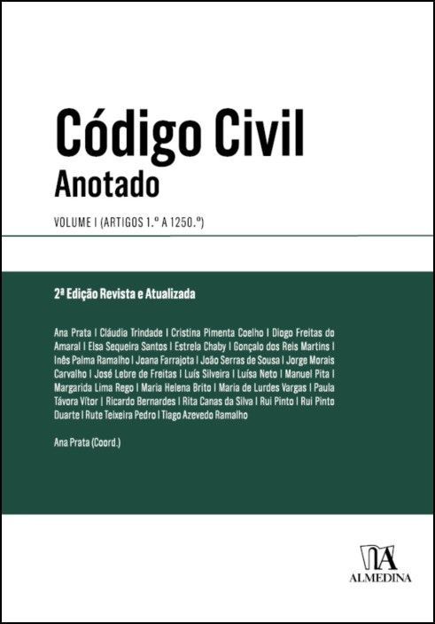 Código Civil Anotado - Volume I