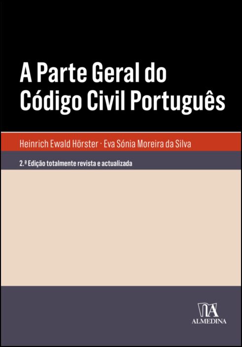 A Parte Geral do Código Civil Português