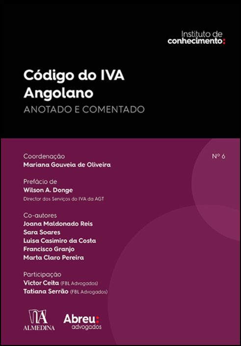 Código do IVA Angolano - Anotado e Comentado