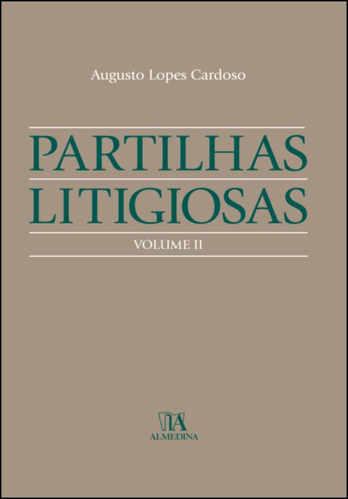 Partilhas Litigiosas - Volume II