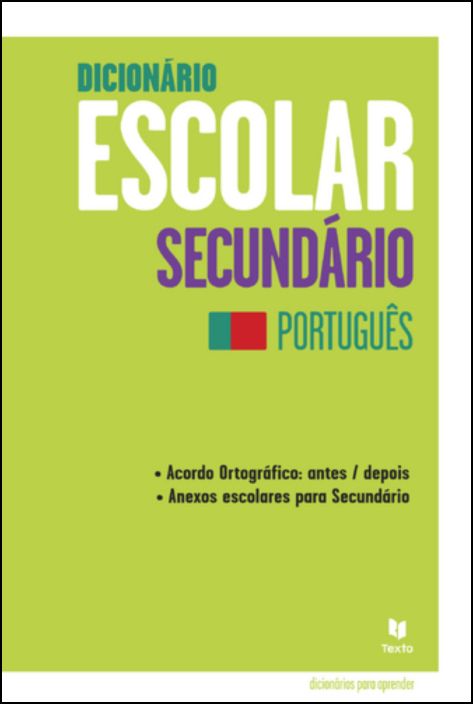 Dicionário Escolar Secundário - Português