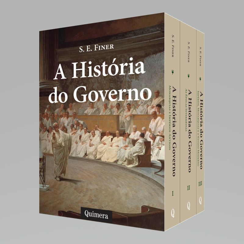 História do Governo - 3 Volumes - Box