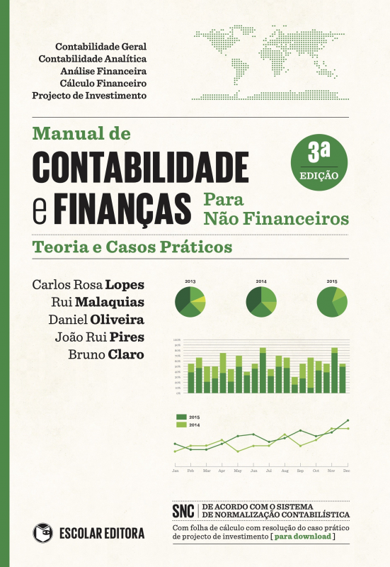Manual de Contabilidade e Finanças Para Não Financeiros - Teoria e Casos Práticos
