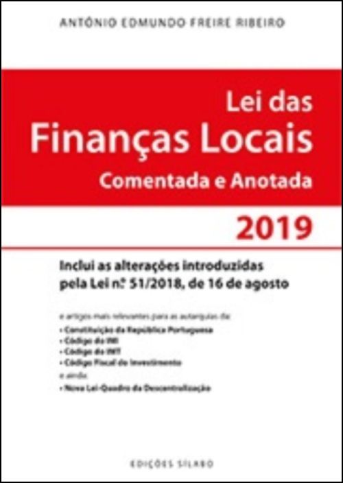 Lei das Finanças Locais 2019 - Comentada e Anotada