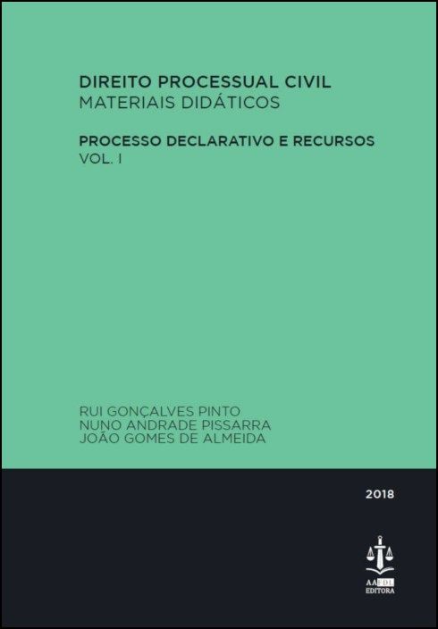 Direito Processual Civil - Volume I