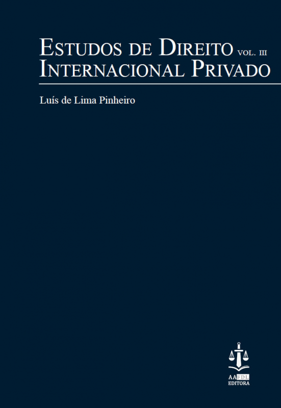 Estudos de Direito Internacional Privado - Volume III