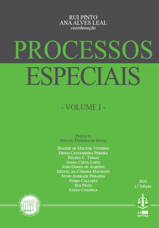 Processos Especiais - Volume I