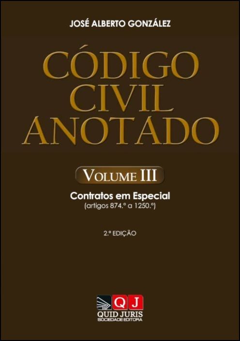 Código Civil Anotado – Volume III