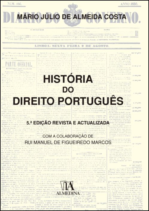 História do Direito Português - 5ª Edição