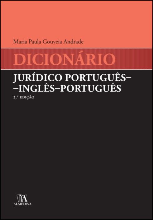 Dicionário Jurídico Português-Inglês-Português