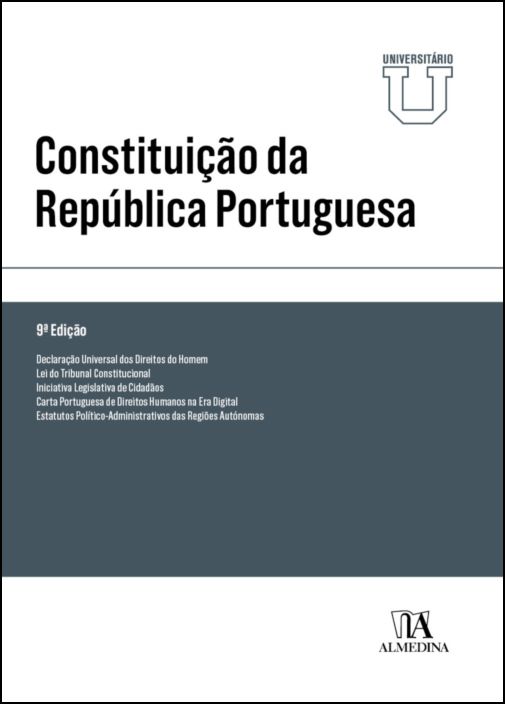 Constituição da República Portuguesa - Ed. Univ. - 9ª Edição