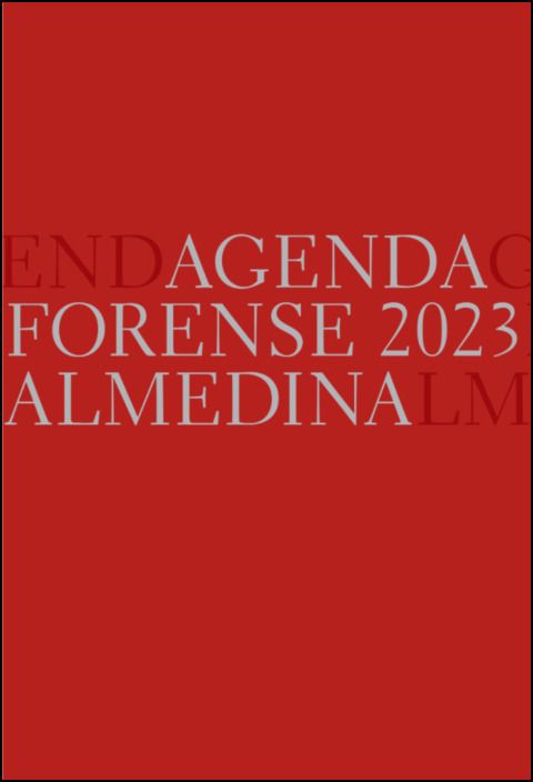 Agenda Forense 2023 (Vermelho)