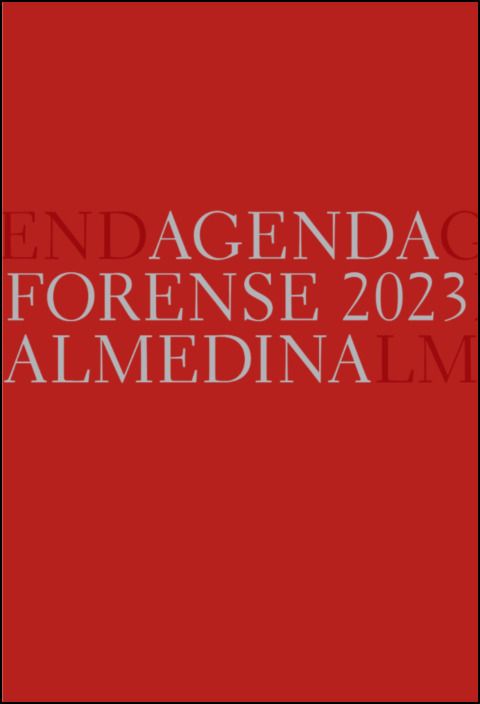 Agenda Forense 2023 Bolso (Vermelho)