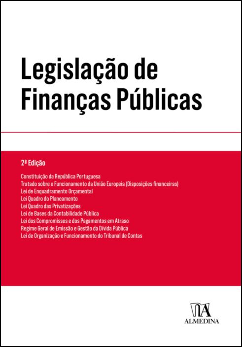 Legislação de Finanças Públicas - 2ª Edição