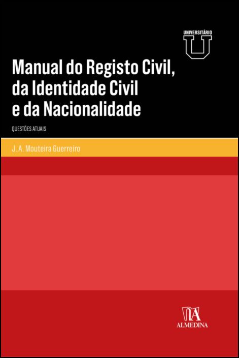 Manual do Registo Civil, da Identidade Civil e da Nacionalidade
