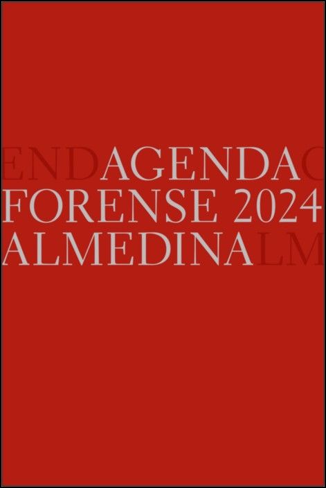 Agenda Forense 2024 (Vermelho)