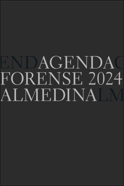 Agenda Forense 2024 - Bolso (Preto)