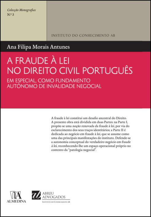 A Fraude À Lei no Direito Civil Português