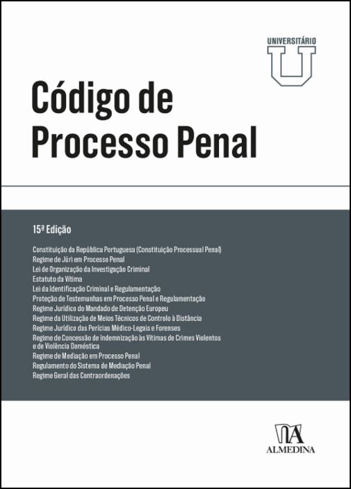 Código de Processo Penal - Edição Universitária - 15ª Edição