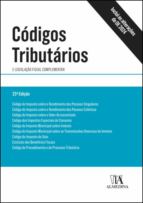 Códigos Tributários e Legislação Fiscal Complementar - Edição de Bolso - 23ª Edição