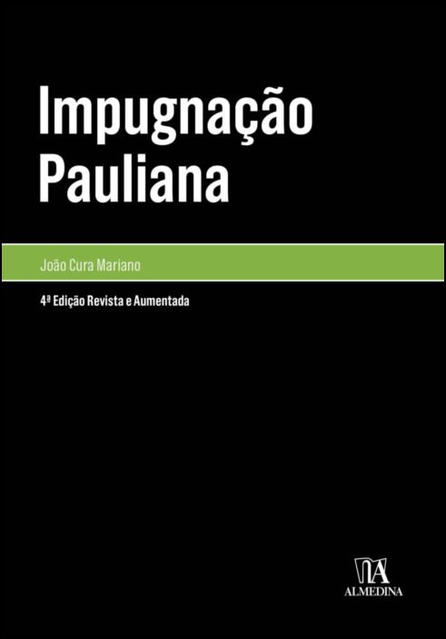 Impugnação Pauliana - 4ª Edição