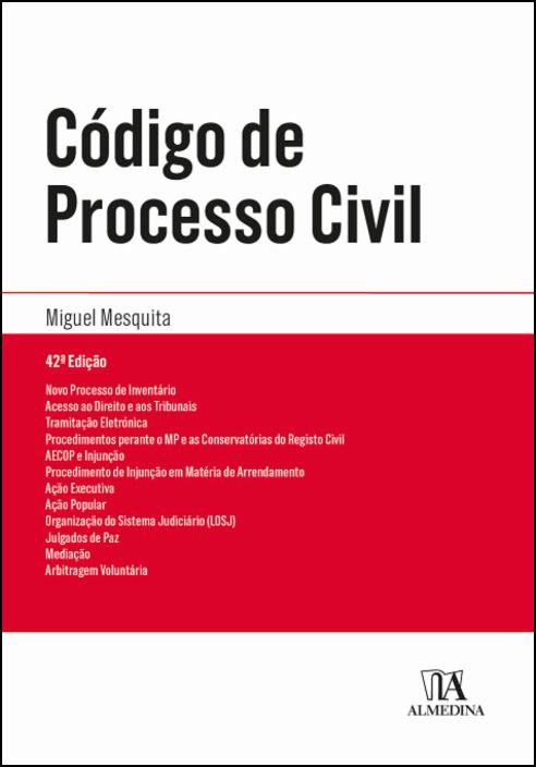 Código de Processo Civil - 42ª Edição