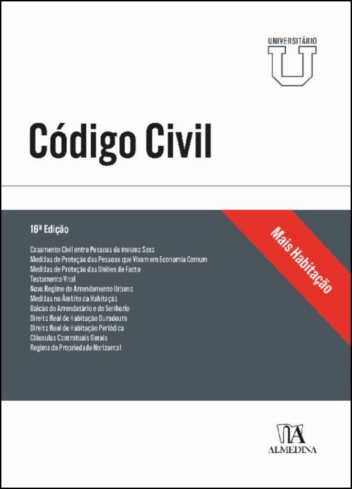 Código Civil - Edição Universitária - 16ª Edição