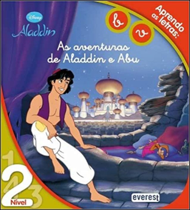 As Aventuras de Aladdin e Abu - Aprendo as letras: B, V