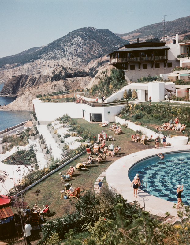 Hotel do Mar 1960-1970  - Terraces on the cliff by the sea