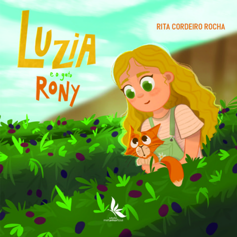 Luzia e o gato Rony