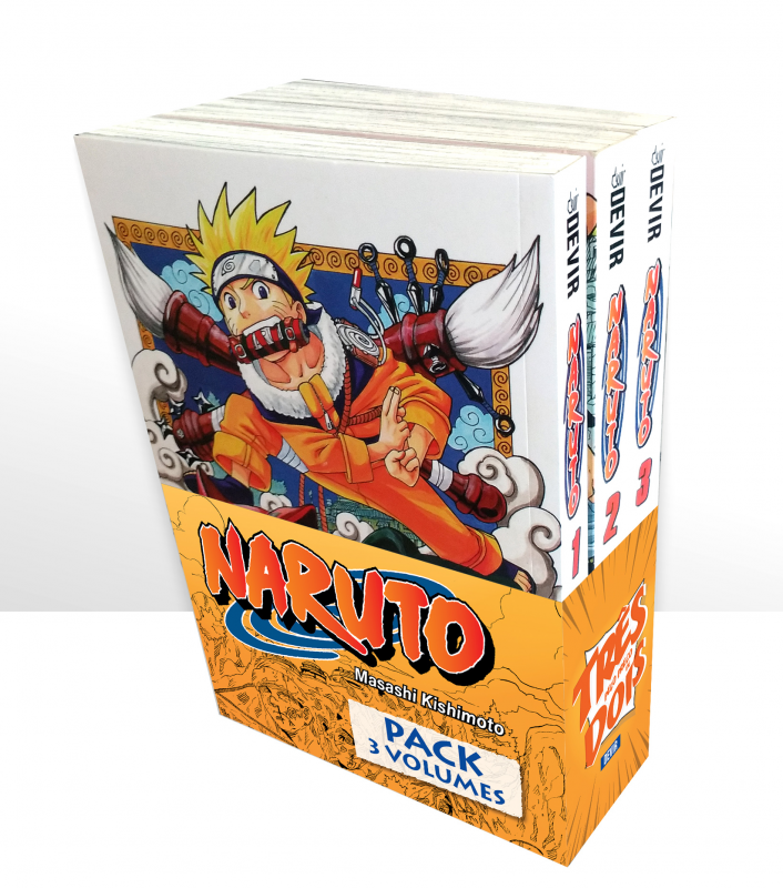 Pack Naruto 1+2+3