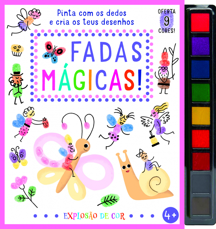 Explosão de Cor: Fadas Mágicas!