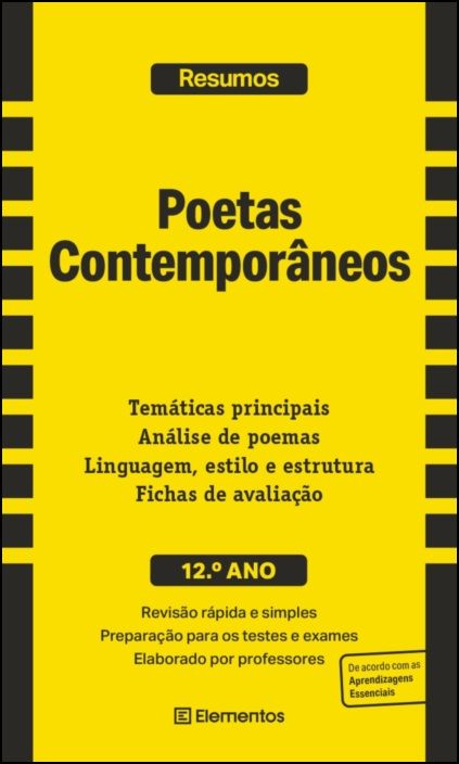 Resumos - Poetas Contemporâneos - 12.º Ano