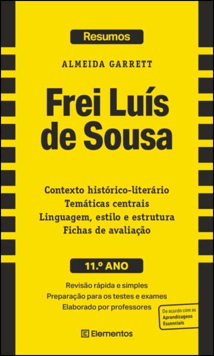 Resumos - Frei Luís de Sousa, de Almeida Garrett - 11.º Ano