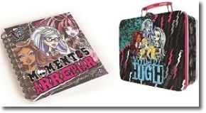 Monster High: Livro de Memórias Momentos de Arrepiar com Oferta de Lancheira