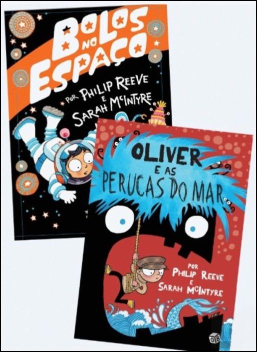 Oliver e As Perucas do Mar, Bolos no Espaço - Pacote de Livros