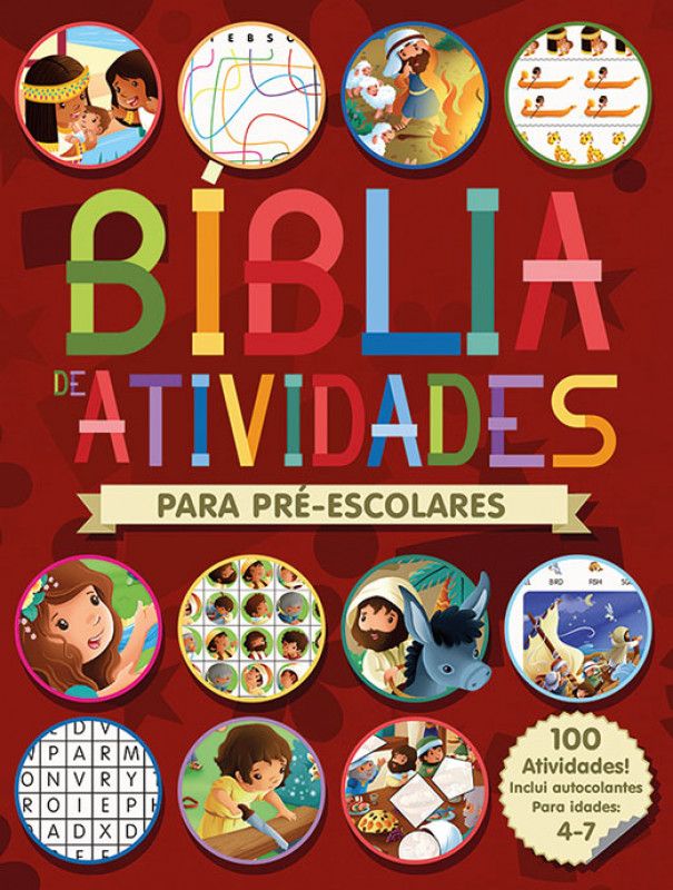 Bíblia de Atividades - Para Pré-escolares 