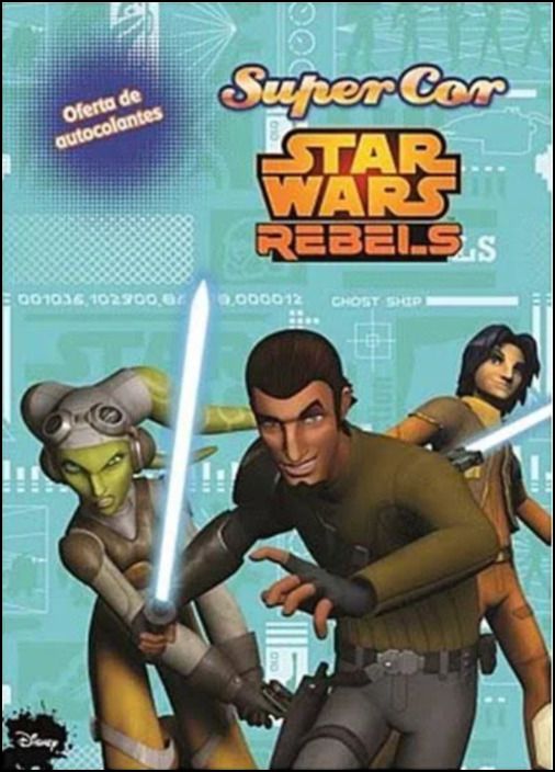 Star Wars Rebels - Autocolantes Super Cor