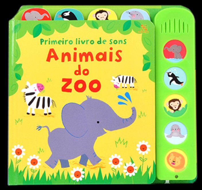 Primeiro Livro de Sons - Animais do Zoo