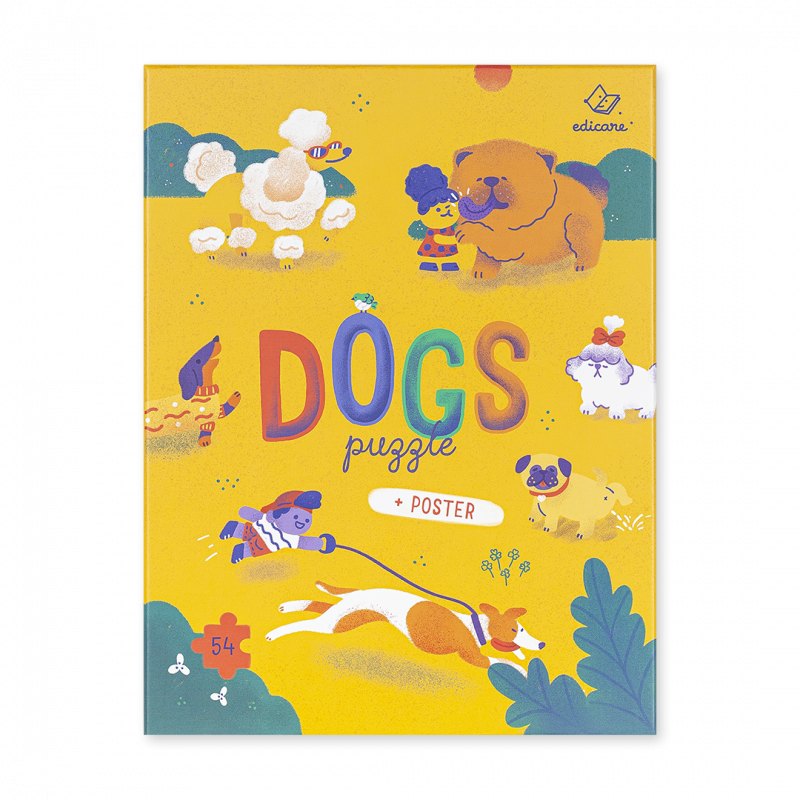 Puzzle Dogs – 54 peças