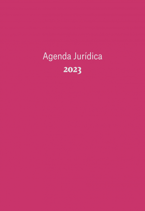 Agenda Jurídica 2023- Bolso Rosa