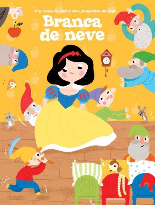 Conto De Fadas Com Fantoches De Dedos - Branca de Neve