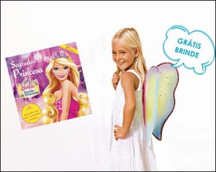 Barbie- Livro Segredos de Princesa