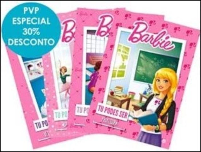 Barbie - Pacote 4 Livros: Tu Podes Ser